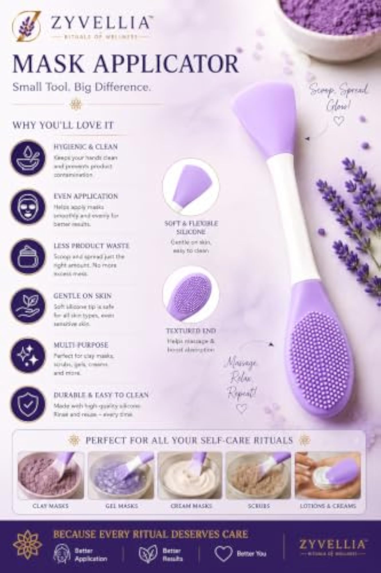 Epsom Salt 1kg with Lavender Oil, Relaxing Gift Set