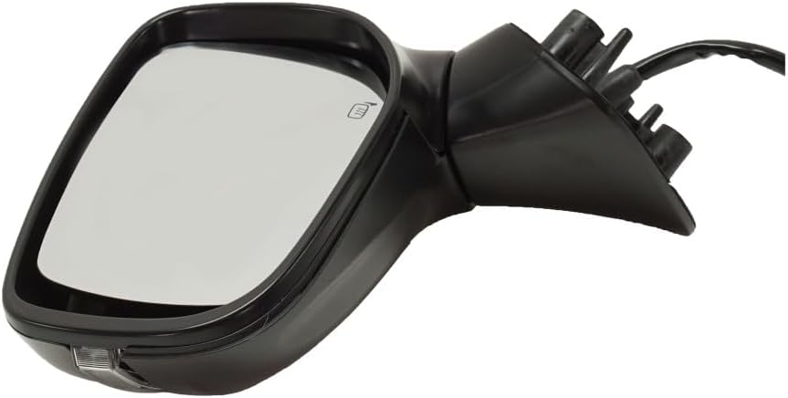 For Subaru Legacy 2018 2019 Door Mirror Driver Side | Heated | Power Glass | Paintable | Manual Folding | With Signal Light | Replacement For SU1320151 | 91036AL88A, 91059FL12A