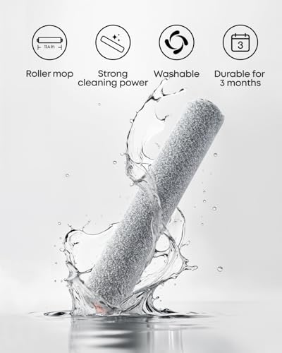 Image of eufy Official Replacement Roller Mop, Durable, Washable, Effective Cleaning, Compatible with E25, E28, S1 S1 Pro and S2