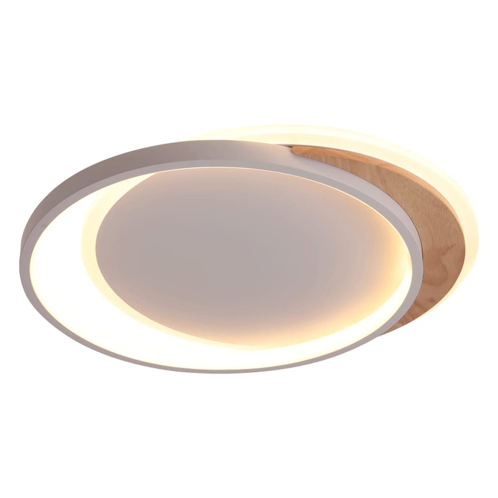 Lustre plafonnier encastré pour une ambiance de salon chic et chaleureuse