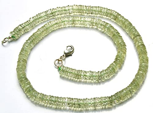 Prasiolite 6.5mm LKBEADS pierres naturelles de haute qualité en rondelles facettées