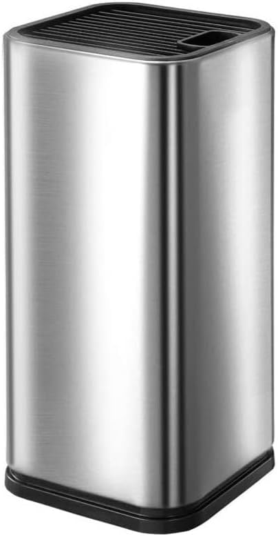 Knife Block Storage Stand Kitchen,Only Selling Cutter Holder,Stainless Steel Tool Tube Accessories Shelf