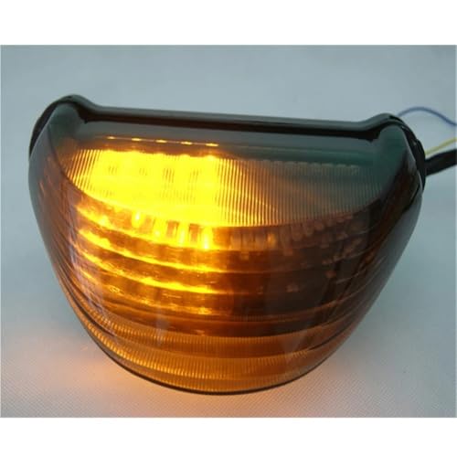 Luz trasera intermitentes de freno integrada con acabado de alta resistencia para ZX12R 5