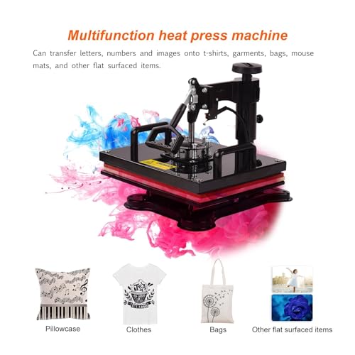Machine professionnelle de presse à chaud numérique avec rotation 360°