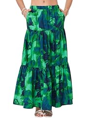 Green Floral Print