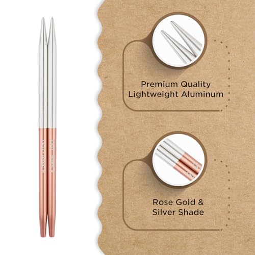 Image of Knitter's Pride Rosemist Normal Interchangeable Circular Needles 5 inch inch (13cm) - US Size 7 (4.5mm)