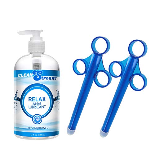 Cleanstream Relax Desensitizing 17oz Lube with Two Bonus Lubricant Launchers