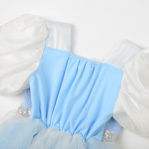 Vestido Princesa Cenicienta para Niñas 3-9 años miniatura 5