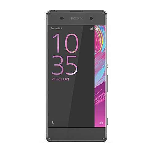 Sony Mobile Xperia XA Smartphone débloqué 4G (Ecran: 5 pouces - 16 Go - Double Nano SIM - Android) Noir