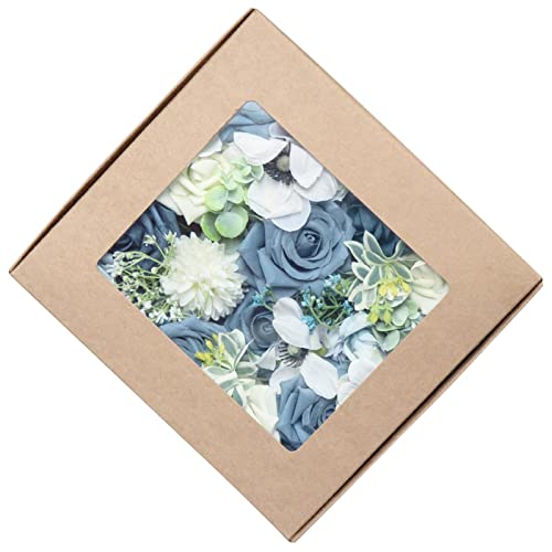 PETSOLA de Caja Combinada de Flores Artificiales para Decoración de Arreglos Florales de