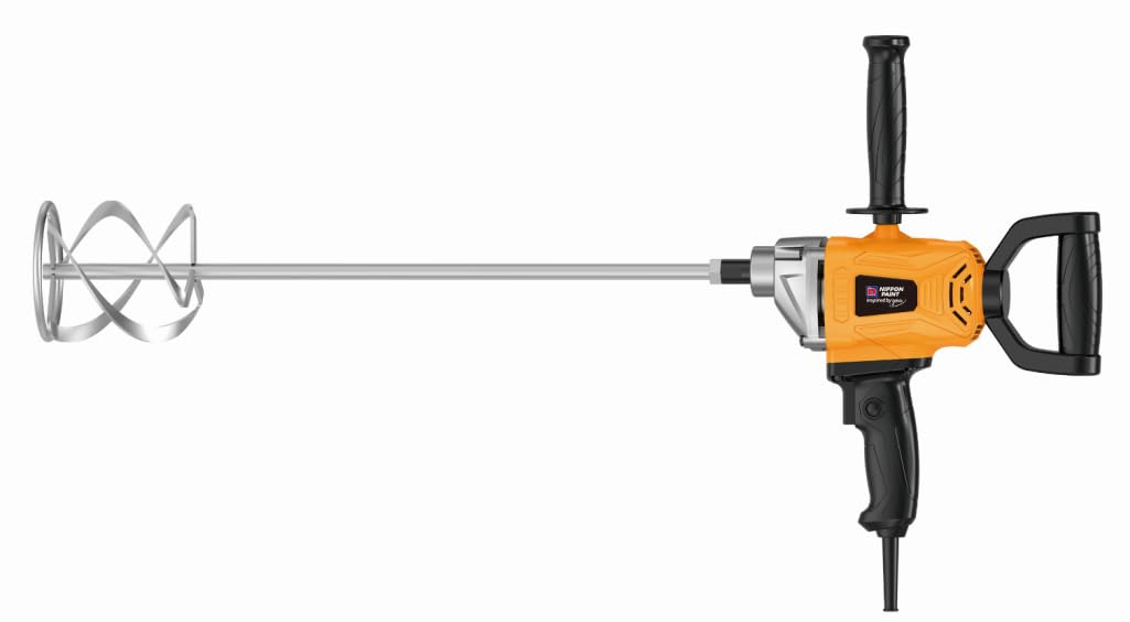 Nippon Paint Sumo Star Economy Putty Mixer | 800W Professional Mixing Tool | Variable Speed 0-630 RPM, 220-240V| for Paint, Mortar, Plaster & Adhesive | Heavy Duty Construction Mixer