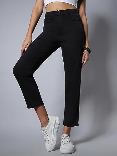 Image of HIGH Star Women's Straight Fit Mid Rise Jeans