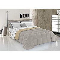 Italian Bed Linen Winter Quilt Elegant,170 X 260 Cm,Dark Blue