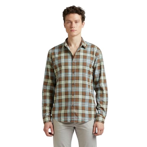 Image of Pepe Jeans Men's Regular Fit Full Sleeve Checkered Cotton Casual Shirt | Check Shirt for Man | Smart & Stylish | Multiple Styles | Mens Casual Shirts