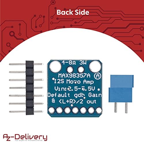 AZDelivery I2S 3W Wzmacniacz klasy D Breakout - MAX98357A [ADA3006]