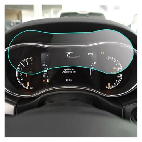 Film protecteur d'écran LCD PET premium pour l'affichage Jeep Grand Cherokee