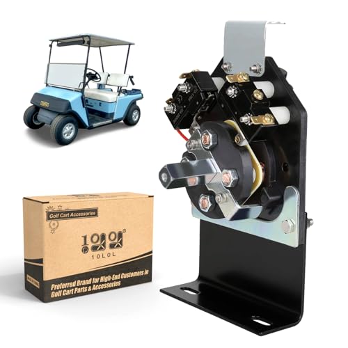 10L0L Golf Cart 36 Volt Forward Reverse Switch Assembly fit 2 Cycle EZGO Electric & Gas 1986.5-1993 Replace OEM# 25396G1 22635G1 16561G2