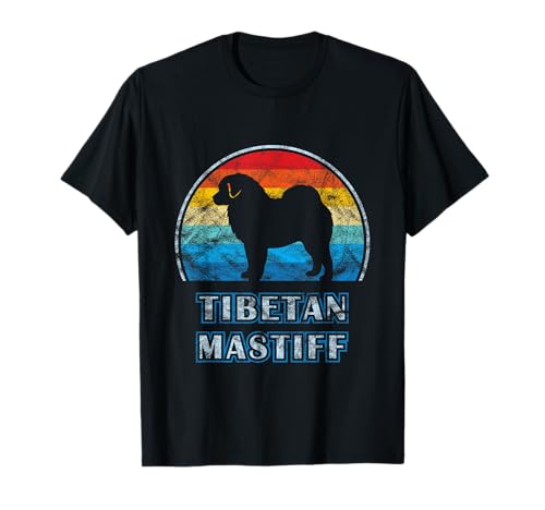 Tibetan Mastiff Vintage Design Dog T-Shirt