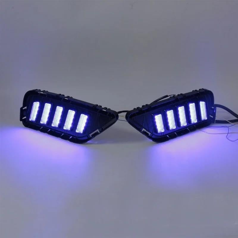 サイドマーカー に適合する インフィニティ QX60 2022-2025 用 フロントバンパー LED DRL デイタイムランニング