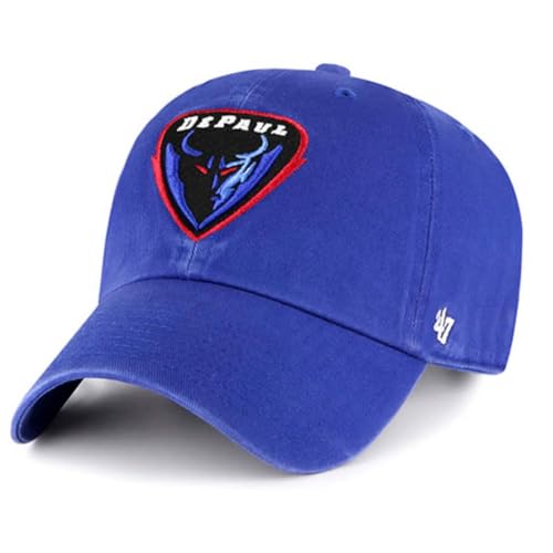 DePaul Blue Demons Clean Up Adjustable Hat - Royal