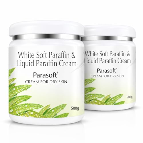 Image of Parasoft Moisturizing Cream with Aloe Vera - 500g (Pack of 2) | Deep Hydration Intense Moisturizer for Dry & Dehydrated Skin, Non-Greasy, All-Season Daily Skincare, Dermatologist Tested, Paraben-Free