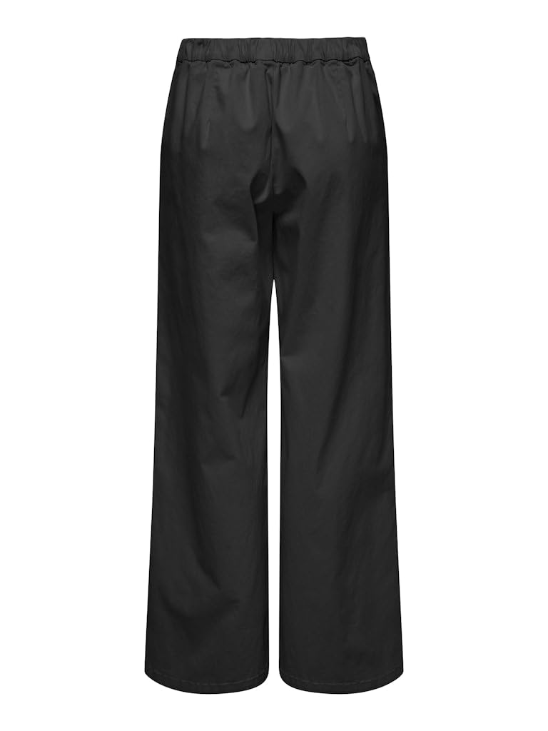 Only - Onlstella MW Wide Pull-up Pant CC Pnt, Pantaloni Donna