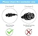 GLDYTIMES Smart Self-Balancing Hoverboard Charging Port w/Cable Replacement for Swegway Swagtron Swagboard CHO Razor etc Scooter