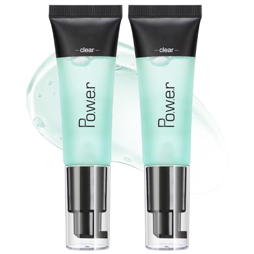 Erinde Power Grip Primer Gel, Hydrating Jelly Primer Makeup, Power Grip Face Foundation Gel, Long Lasting Moisturizing Primer Gesicht, Full Coverage Cosmetics Primer, Milk Makeup Primer Gel (Clear)