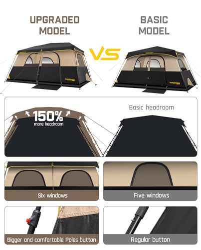 FanttikOutdoor Zeta C8 Pro Max Instant Tent