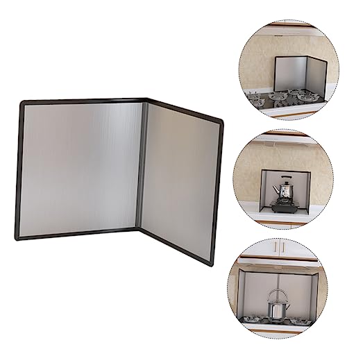 RORPOIR Kitchen Oil Baffle Board Heat Insulation Plate for Stove Oil Splash Guard Frying Pan Splatter Shield Cooking Oil Baffle Protector Grease Trap Kitchen Cooking Gadgets - Image 4