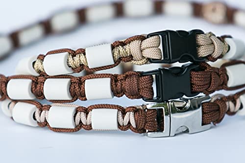 Pfoetchen-Welt Premium EM Keramikhalsband Maßanfertigung! Schmuckhalsband für Hunde. Auch mit Namen. EM-Keramik Halsband. Infotelefon 017682042883