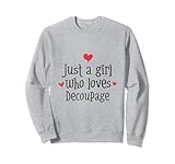 Just A Girl Love Decoupage Craft Paper