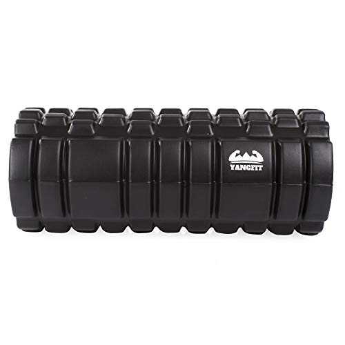 Rolo Massagem Roller Foam Liberação Miofascial Soltura Yoga - PRETO