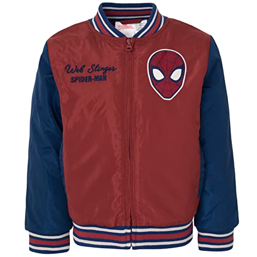 Marvel Avengers Spider-Man Varsity Bomber Jacket Toddler to Big Kid