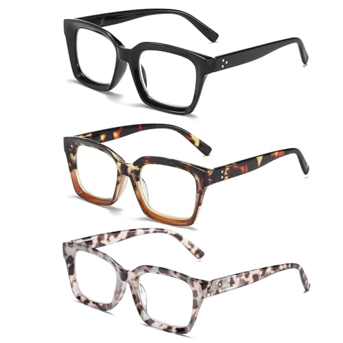 readers for women oprah style square reading glasses with spring hinge blue light blocking for men ladies