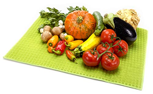 Tescoma Presto Fruit and Vegetable Drying Mat, Microfiber, Green
