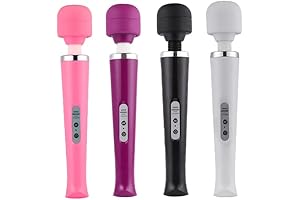 AV Wand Vibrator with 20 Speeds, Wireless and USB Rechargeable