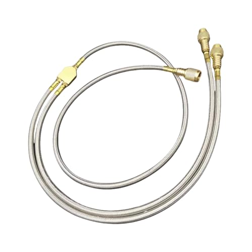 Adaptateur double sortie en cuivre portable camping réchaud pique-nique