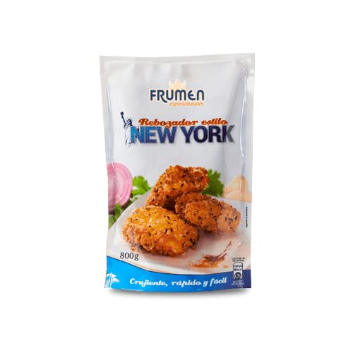 Frumen - Pan Rallado - Rebozador Estilo New York - Crujiente Rápido y Fácil - 2 Unidades de 120 Gramos