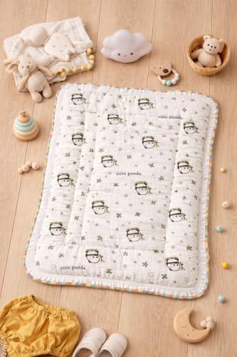 Image of Muslin Cotton Baby Godadi for Newborn