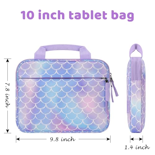 Image of Choco Mocha Kids Tablet Bag Fire HD 8 10 Tablet Carrying Case