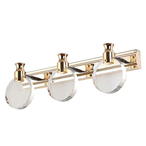 Luminaire de vanité LED en cristal pour illuminer votre routine de maquillage matinale