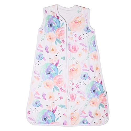 Image of Copper Pearl Sleep Sack: Warm and Cozy Baby Bag in a Variety of Trendy Designs, Safe Alternative to Blankets, Sleeveless Baby Sleep Sack Swaddle Sizes Newborn to 24 Months - Bloom