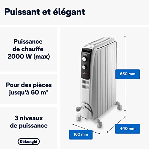 Radiateur Bain D'huile Dragon 4 Trd4 0820 Delonghi Le Radiateur - vue 9