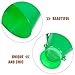 UPKOCH 6pcs Plastic Cheer Megaphones for Sports Events, Concerts, and Parties, Green Noise Makers for Fun and Excitement (Green)