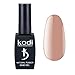 Produktbild Kodi Professional Base Coat Überlack Dark Beige Natural 12ml | Einweichgel, Nagelpolitur | Für langlebige Nägel | Einfach zu verwenden, ungiftig & geruchlos | Aushärtung unter LED oder UV-Lampe