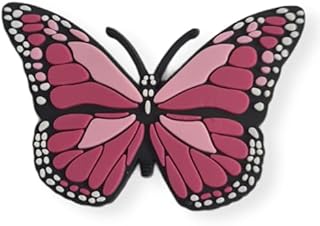 Butterfly shoe charm accessories - PVC Cartoon shoe charm - Clog Sandals Decoration for Boy Girl - Anime Shoelace Accessories - Bracelet Wristband Charms - Party Favour Supplies Birthday Gifts