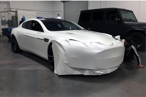 Image of WALLMATE White Matte Vinyl Car Wrap Sheet Sticker and Decal Roll Film Sticker Decal for Car (60x178 Cm, White Wrap Matte)