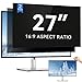 Produktbild IPROKKO 2 Stück 27 Zoll Computer Sichtschutzfolie for 16:9 Monitor, Abnehmbarer Sichtschutz Anti Blaulicht Blendschutz Blickschutzfolie Displayschutz Blickschutzfilter für 27zoll Hp Dell Acer Lenovo