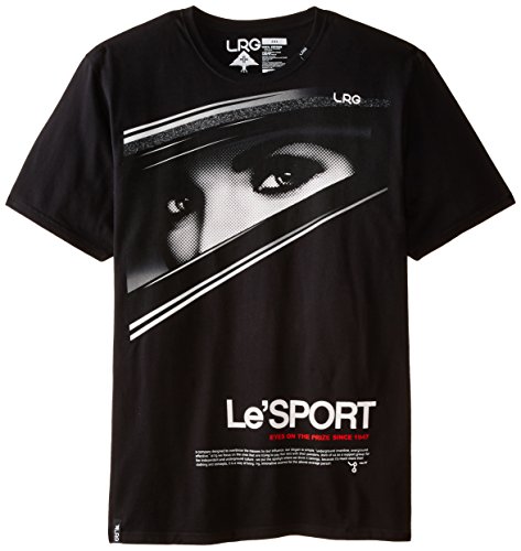 LRG Men's Big-Tall Eyes On The PrizeTShirt, Black, XXX-Large